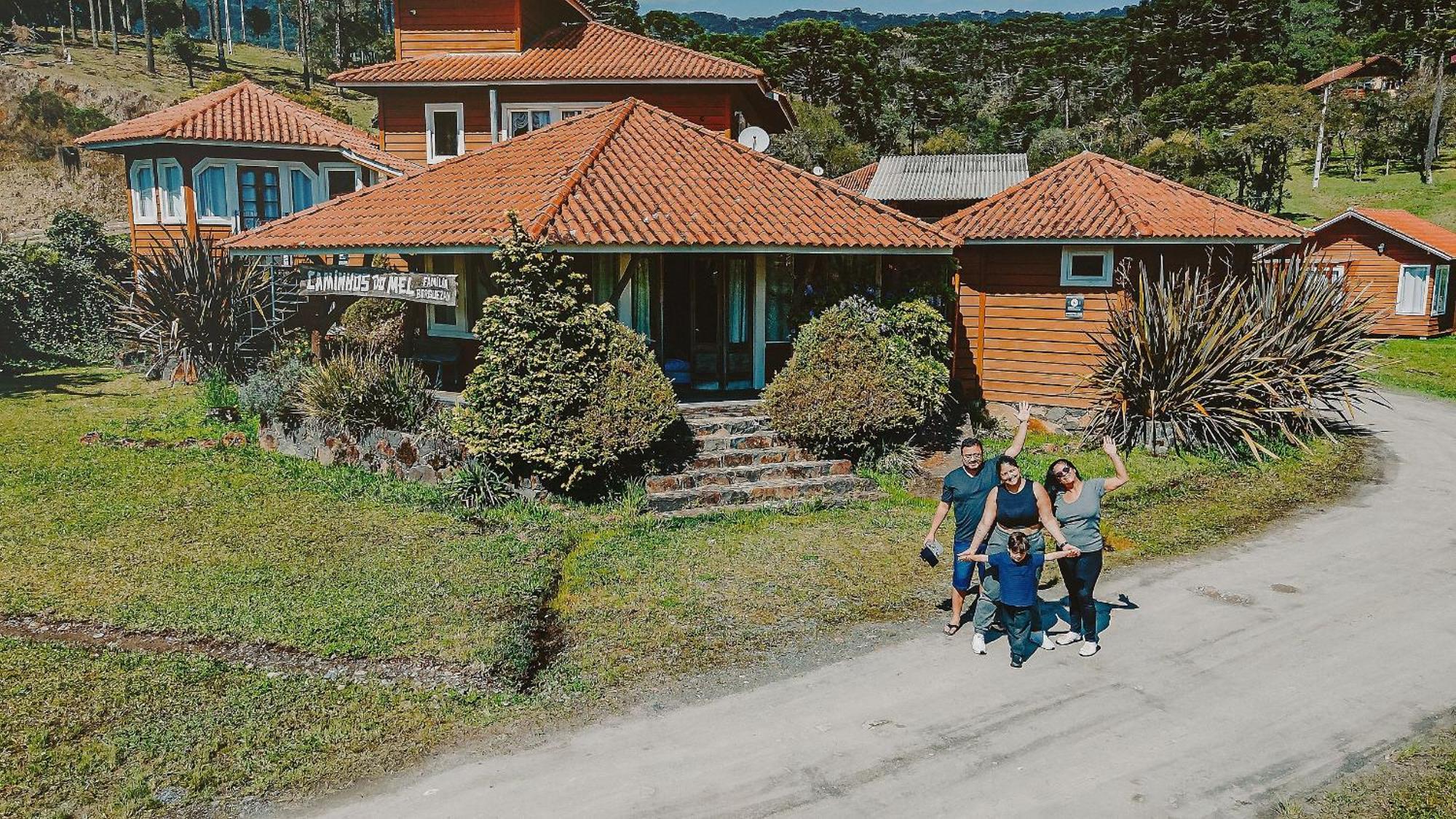Pousada Caminhos Do Mel - Urubici - Sc Exterior photo